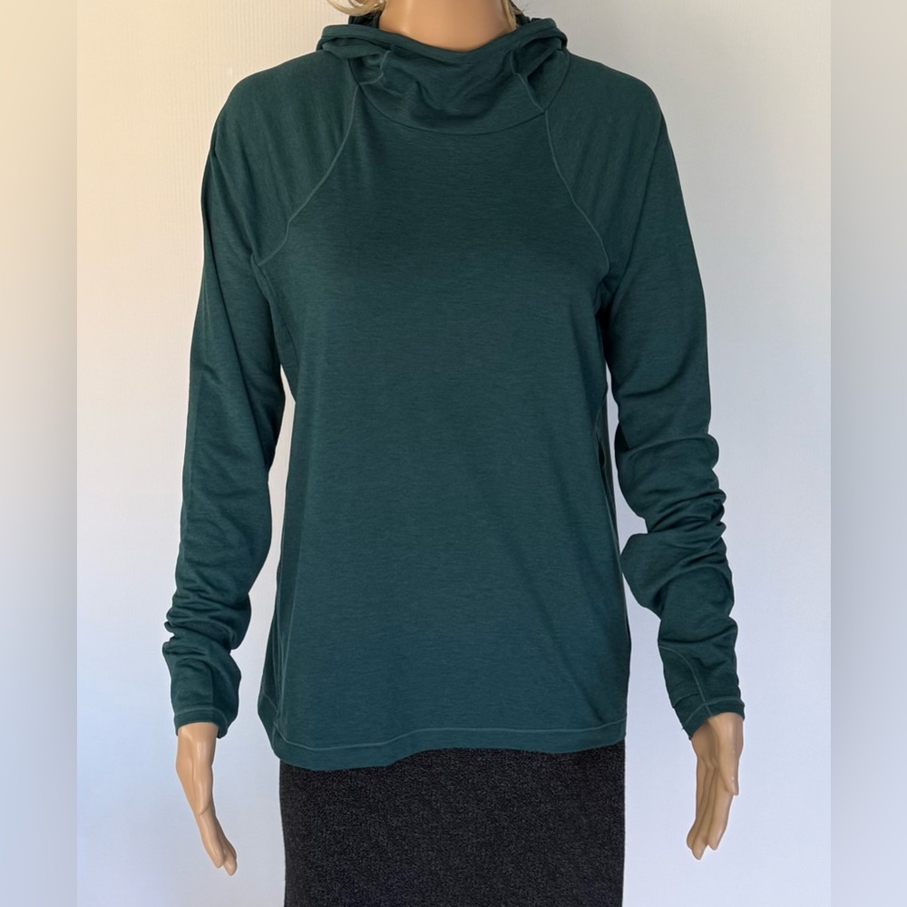 Mondetta Women’s Performance Active Pullover Teal Green Size Small New with Tags